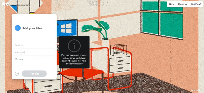 WeTransfer Screenshot 2